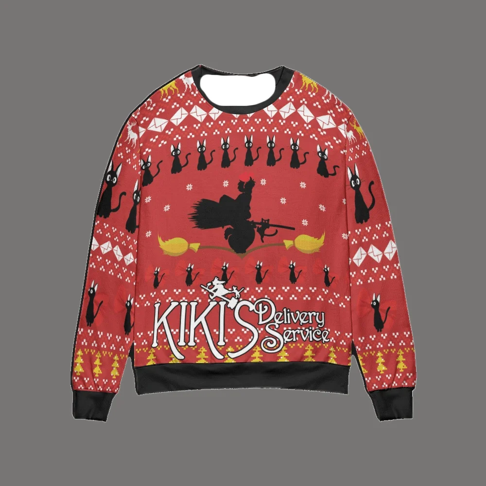 25/26 حار بيع جديد انمي ياباني موضوع سلسلة سترة قبيحة الأسرة حفلة عيد الميلاد هوديي المتضخم الكبار الخريف/الشتاء #1