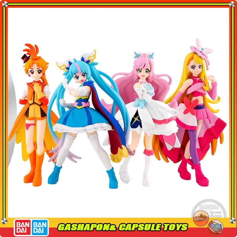 BANDAI Precure Action Figures Model Standing Posture Model The Vast Sky EX CASHAPON Official Genuine Collect Ornaments