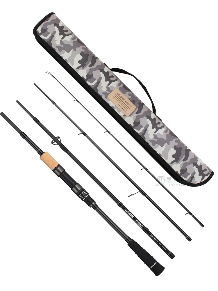 

Tailwalk NAMAZON New Spinning Fishing Rod Carbon Lure Portable Multi-Section Large Fish General Purpose Fishing Rod