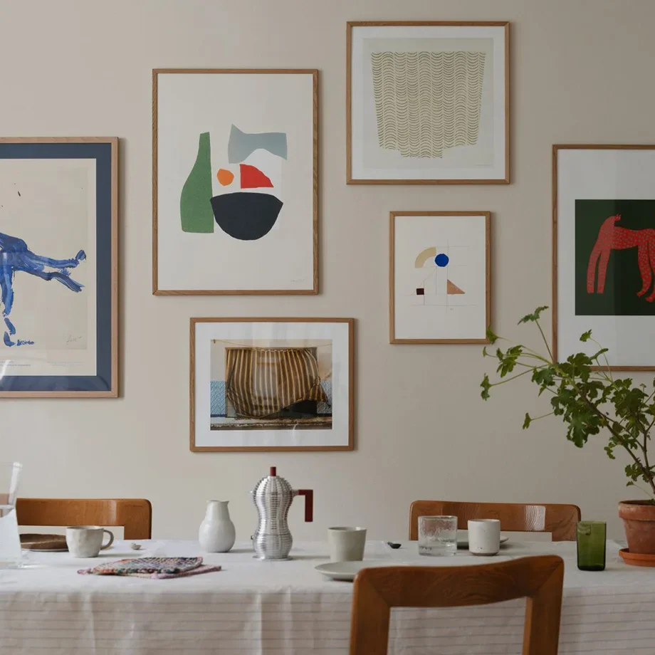 Vintage línea abstracta cuerpo patinador azul cuadro sobre lienzo para pared carteles nórdicos e impresiones cuadros de pared para decoración para sala de estar