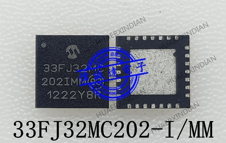 

1PCS DSPIC33FJ32MC202-I/MM Printing 33FJ32MC202IMM 33FJ32MC QFN New Original