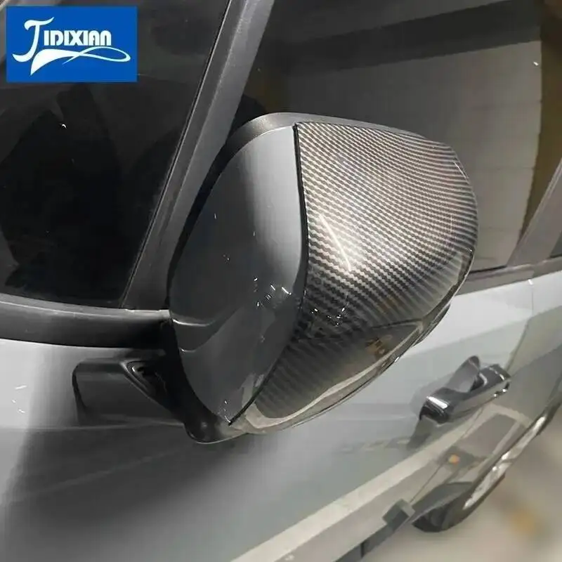 JIDIXIAN Car Rearview Mirror Decoration Cover Stickers for Jeep Renegade 2016 2017 2018 Up Exterior Rear View Mirror Accessories