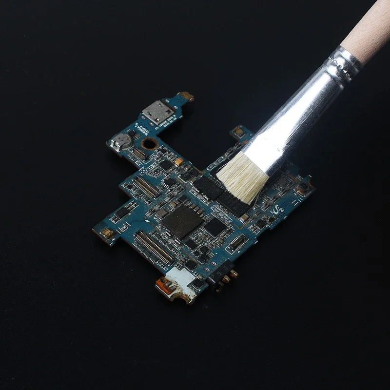 PCB Motherboard Cleaning Brush Safe Brush Anti-static Special Short Bristle Brush For Maintenance Mobile Phone Repair Tool Kit