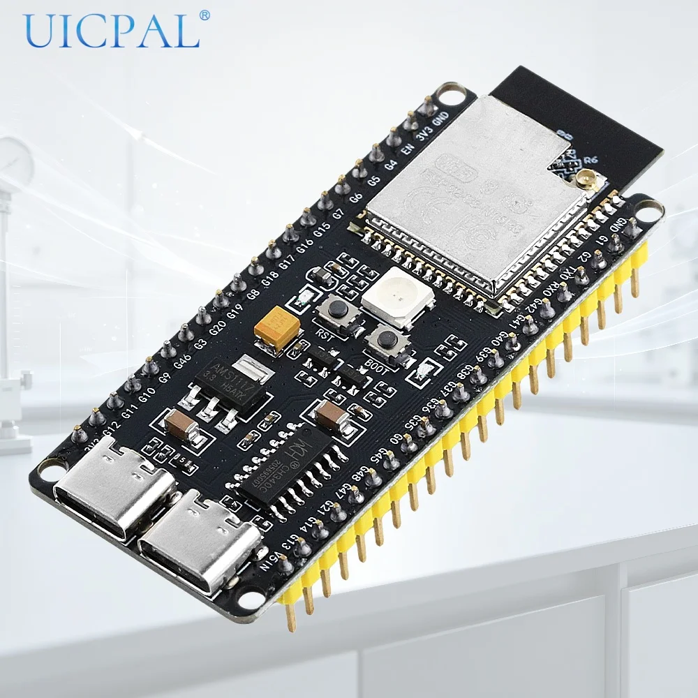 ESP32‑S3‑N16R8 Development Board Kit 16MB Flash 8MBPSRAM BT 2.4G Wifi Module With 2.8 Inch TFT LCD Dual‑Core Type‑C 42Pin CH340C