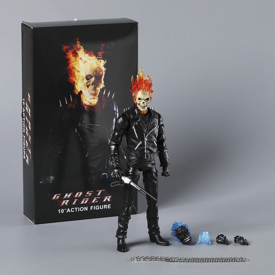 Figura de acción de colección de PVC Ghost Rider, modelo de juguete de 23,5 cm