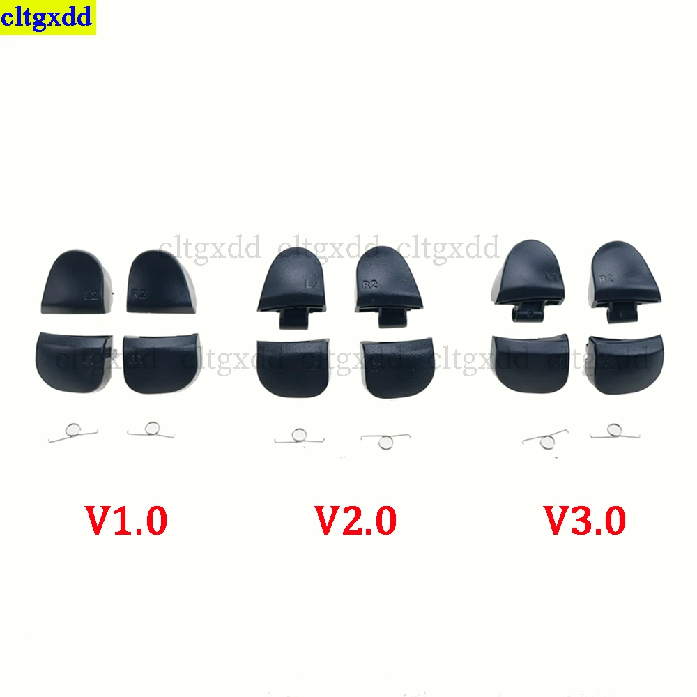 Cltgxdd 1 set FOR PS5 V1.0 V2.0 V3.0 controller L1 R1 L2 R2 button kit FOR PS5 BDM-010 020 030 controller with LR button spring