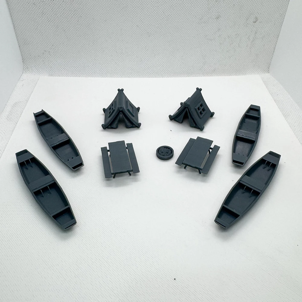 

LYTS064 1/220 1/48 1/64 1/72 1/87 1/144 1/160 Z Scale Miniature Diorama 3D Camping Railway Train Layout Scene