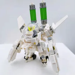 Mech Warrior Building Blocks Toys For Children Armor Robots Anime Figure Bricks Model Kids Action Figure Dolls Build Toy