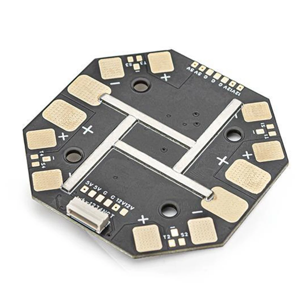 

【New User Coupon】PDB400A 400A PDB Distribution Board 4~ 12S 400A Current Sensor 30.5Mm For FPV Quadcopter Fixed Wing Model Aircr