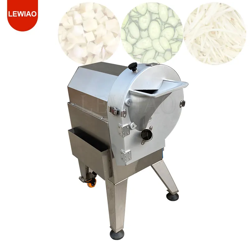 Komercyjna maszyna do krojenia w kostkę do ziemniaków i imbiru Maszyna do krojenia warzyw i owoców melona