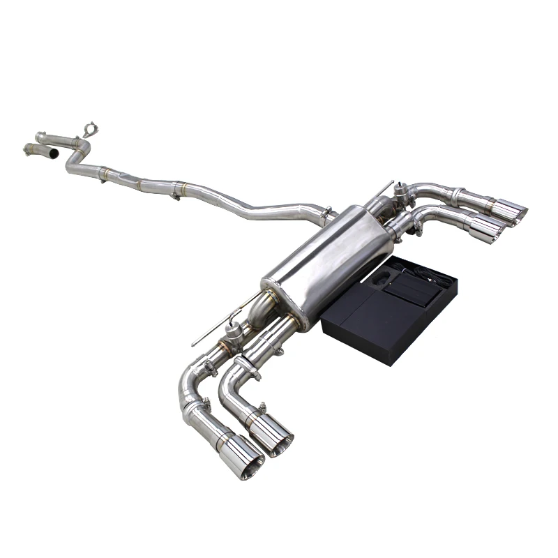 

ODM SS304 Catback Exhaust For BMW 640/640i/640GT/GT G32 2017-2021 Stainless Steel Pipe Muffler Sport Valved Exhaust System
