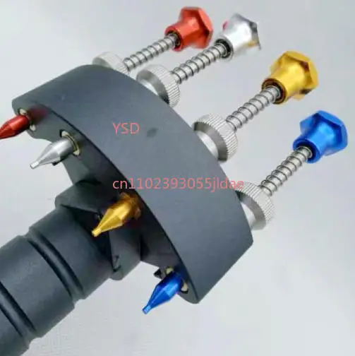 Precision 4-Needle Watch Pin Installer Repair Press Tool for Hour Minute Second Hand Watchmaking Equipment