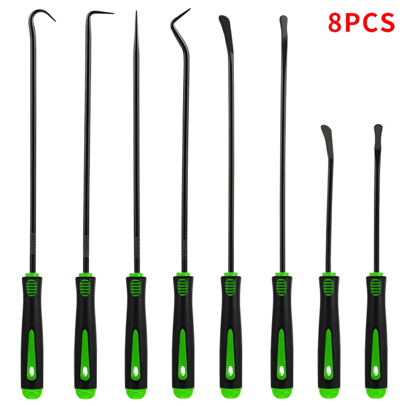 Green Hook Auto Repair Tools Oil Seal Hook Screwdriver Puller 12-piece/10-piece/8-piece/6-piece Repair Tool Set - Detail 1