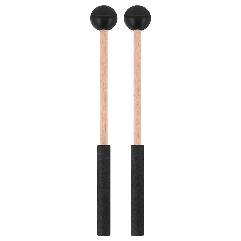 1 Pair Tongue Drum Mallets Soft Rubber Head Drum Mallets Sticks For Drums Tongue Drums And Keyboard Percussion