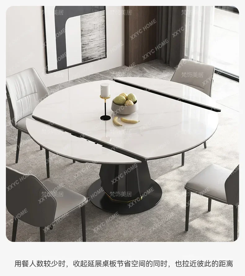 Oval Dining Table Rectangular Round Kitchen Extendable  Restaurant Tables Dinning Free Shipping Muebles Sedentary Room