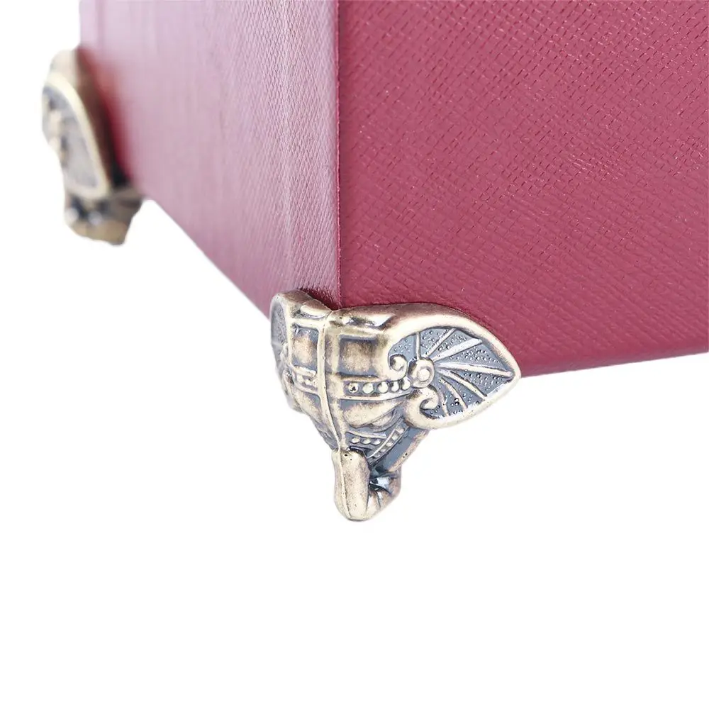 Table Leg Box Feet for Cabinets Hardware Decoration Wood Case Legs Corner Brackets Jewelry Box Feet Furniture Corner Protector