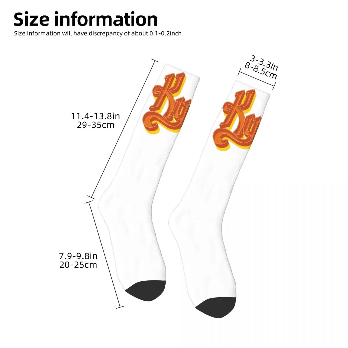 Heeere S Kyuss Essential Adult Stockings premium High elasticity Contrast color socks Geek Elastic Stockings