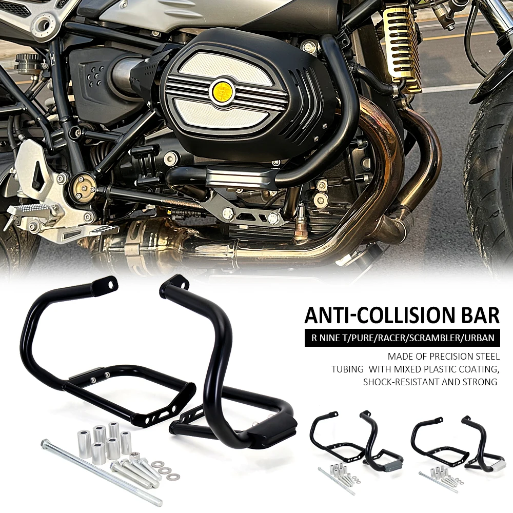 

Motorcycle Engine Guards Bumper Crash Bar Protector For BMW R NINE T Racer R NINET Urban RNINET Scramble R ninet NineT Pure R9T