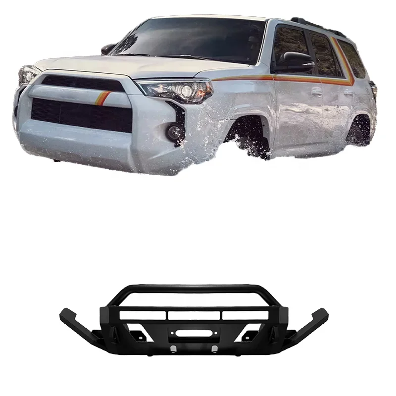 Spedking Hot Sale14+ Body Kit Part Accessories Front Bumper With Two Sides Both Sides for Toyota 4runner