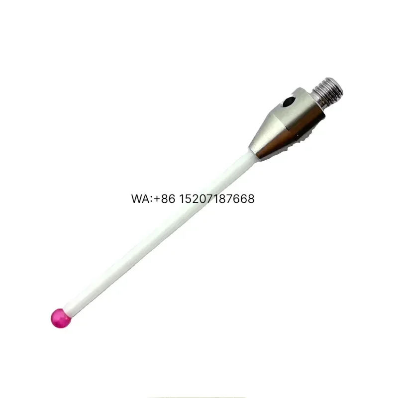 Wmwmnu for M4 100mm 6mm Ruby Ball Accurate Probe Stylus CMM 3D Positioning Edge Finder for CNC Inspection