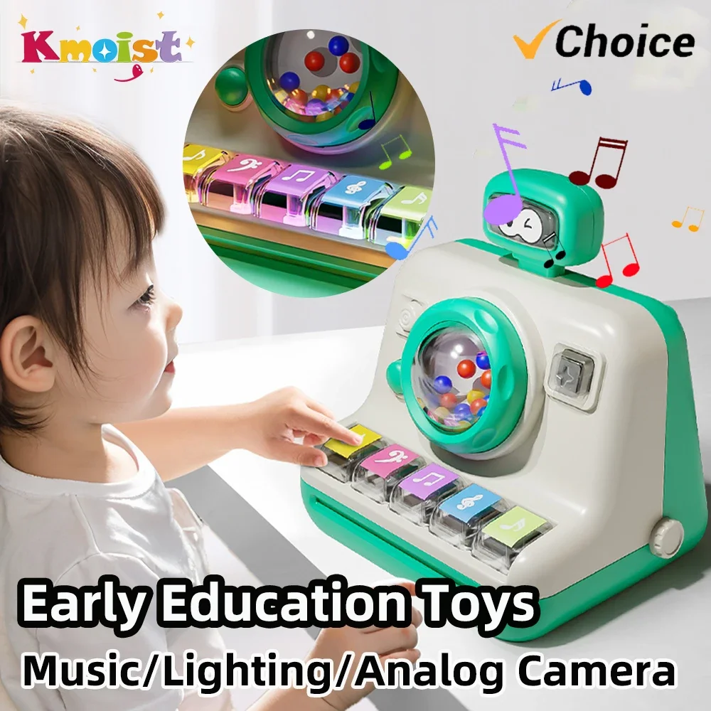 Musical Instruments Piano With Music Light Multifunction MusicEarly Educational Kids Baby Mini Cute Analog Photography Toys Gift