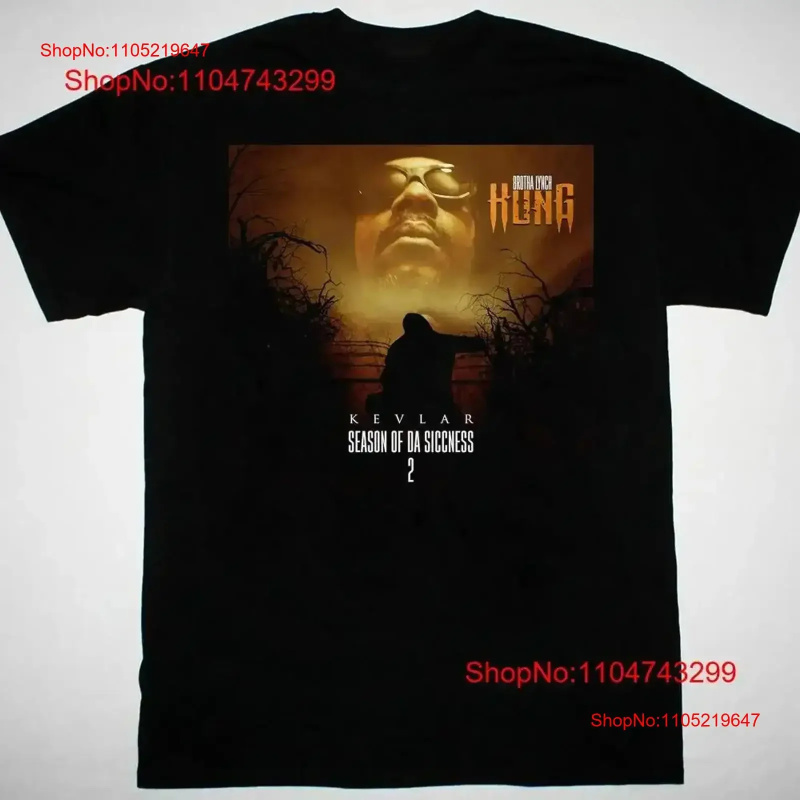 Brotha Lynch Hung Season Of Da Siccness Black T Shirt S 5Xl 3F113 Vintage Washed Stretched Breathable Casual Soft Vintage-image