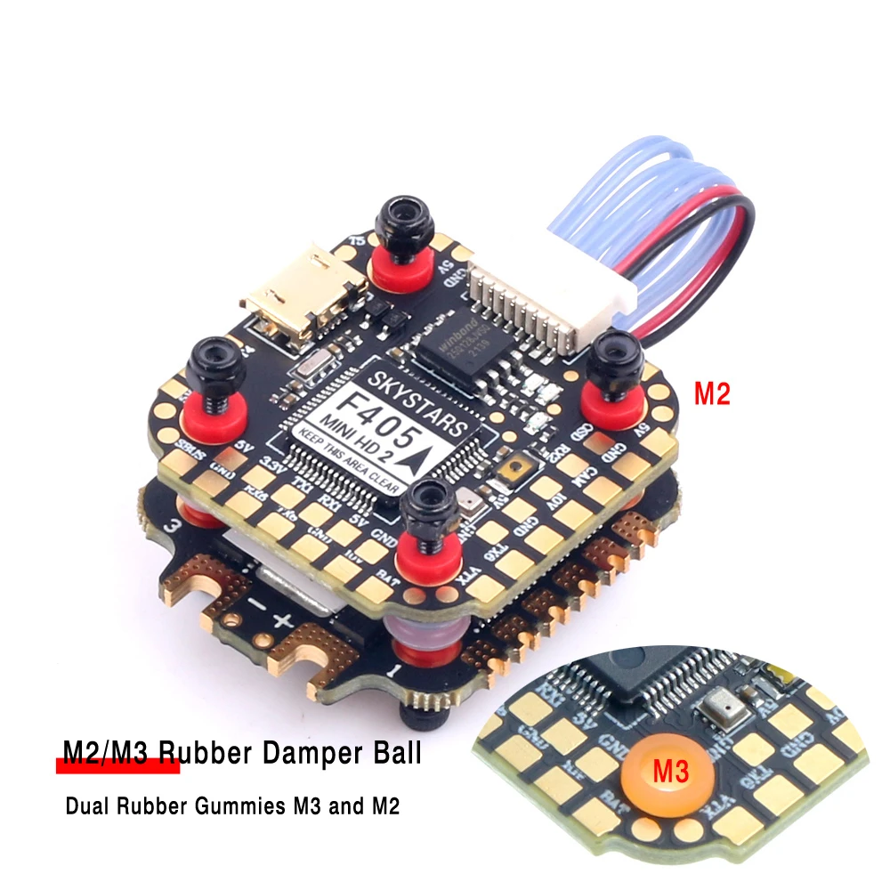 Skystars F405 Mini HD2 20x20 Stack KM35 35A 3-6S ESC FPV Drone