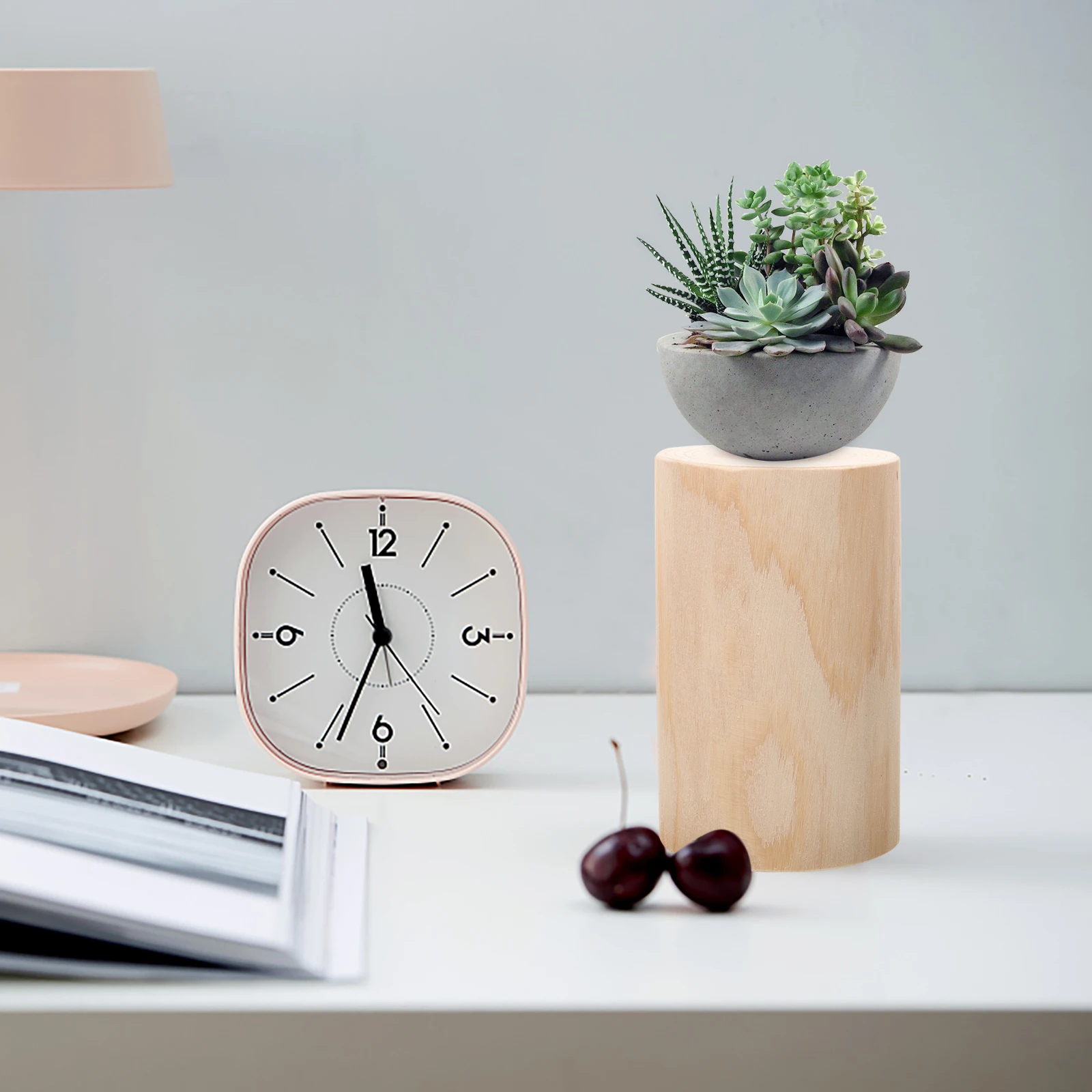 

Wood Stump Decoration Natural Wooden Holder For Tea Light Candles Home Decor Wedding Centerpiece Votive Holder