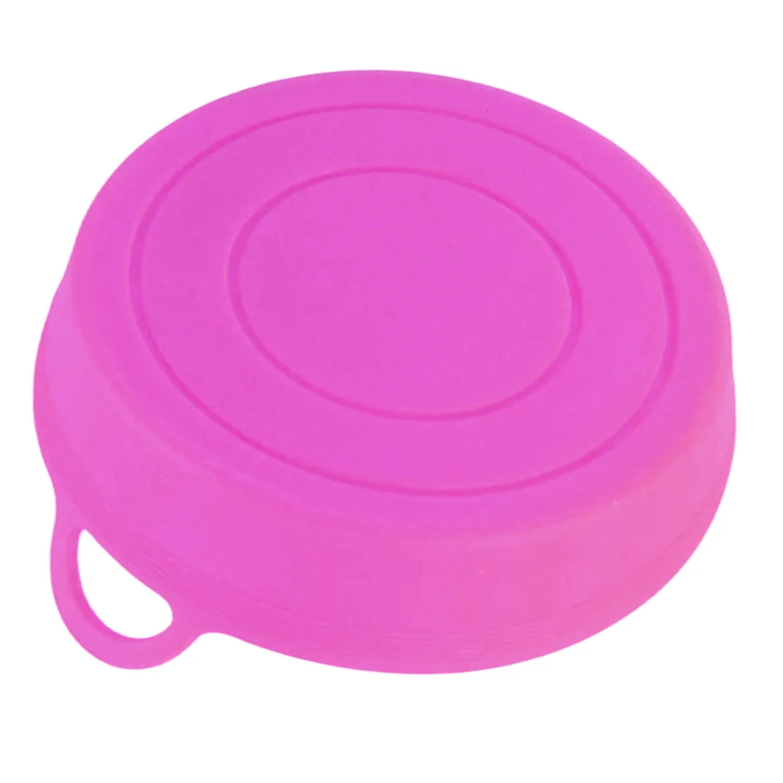 

Pink Silicone Car Cup Holder Insert Anti-Slip Coaster Mat Pad With Handle