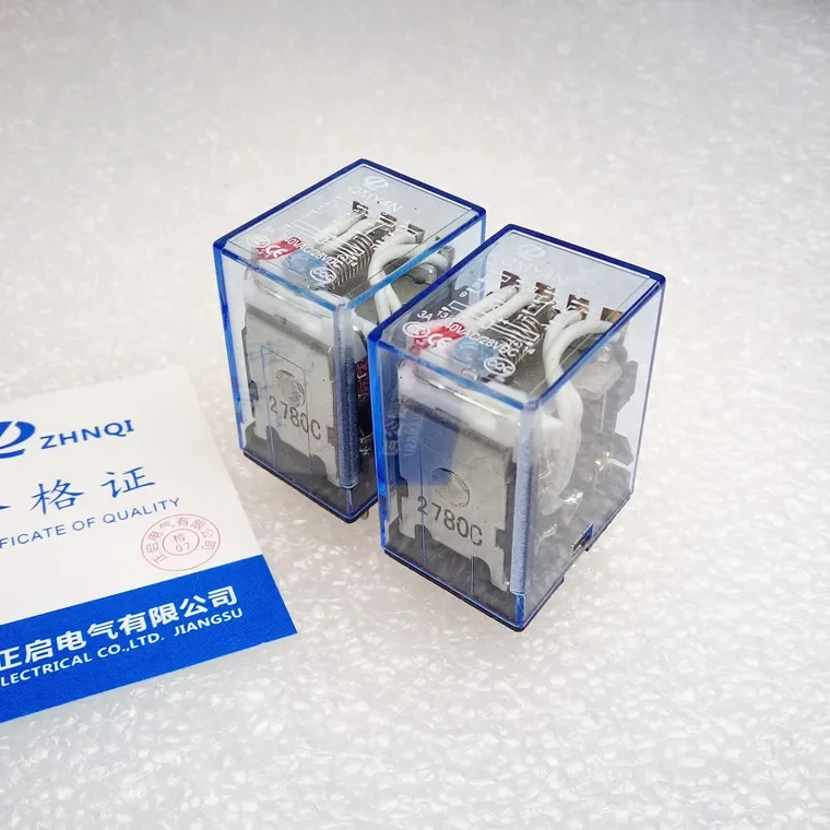 10 PCS  Relay QMY4N/3A/240VAC/28VDC 4 groups conversion, coil voltage AC24V 14 pins