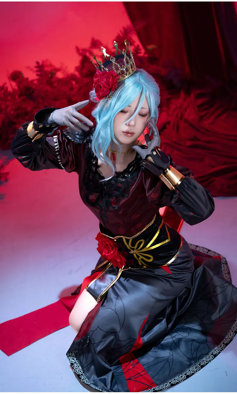 Recién disfraz de Hinomori Shizuku, disfraz de cómic para fiesta de juegos de rol de Navidad y Halloween, vestido bonito personalizado de San Valentín