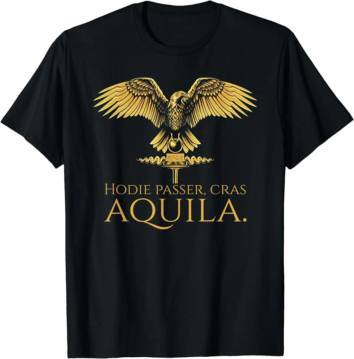 New Limited Ancient Rome - Funny Classical Latin Phrase - Spqr Aquila T-Shirt