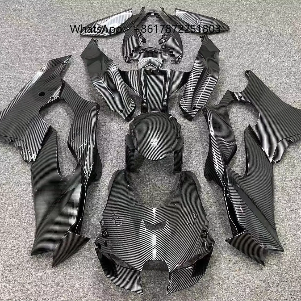 

High Quality for Kawasaki ZX-10R 2021 2022 2023 Motorcycle Fairing Customized ABS Fairing Kit