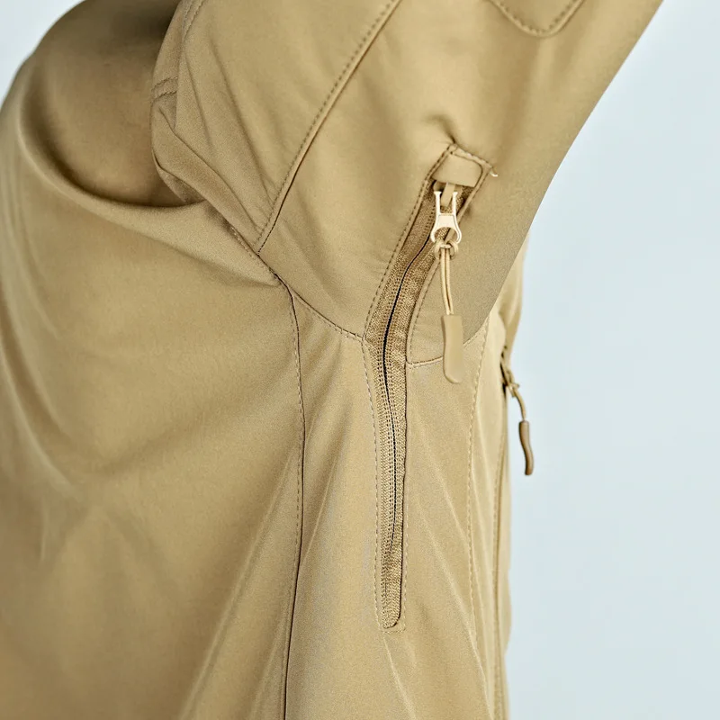 タクティカルジャケット メンズ ソフトシェルジャケット フリース裏地 防水 防寒 アウトドア OTS コンバットコート 多ポケット ウィンドブレーカー