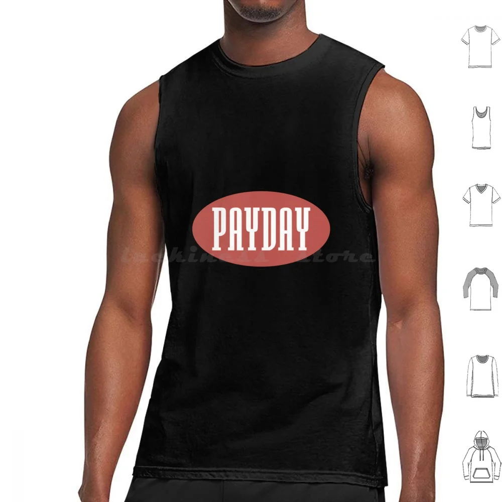 

Логотип Payday Records — Home Of Jeru, Show & Ag, O.c Essential Майки с принтом Хлопковый логотип Payday Records Home