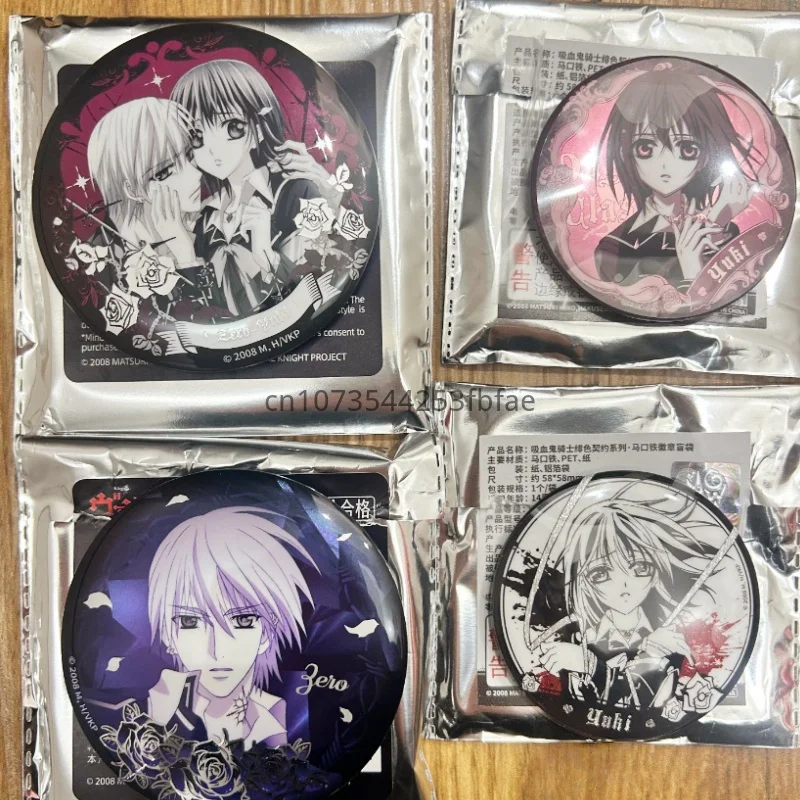 

In Stock Genuine Nullset Vampire Knight Gothic Style Character Card & Badge Blind Bag Anime Collectible Decoration Toys Gifts