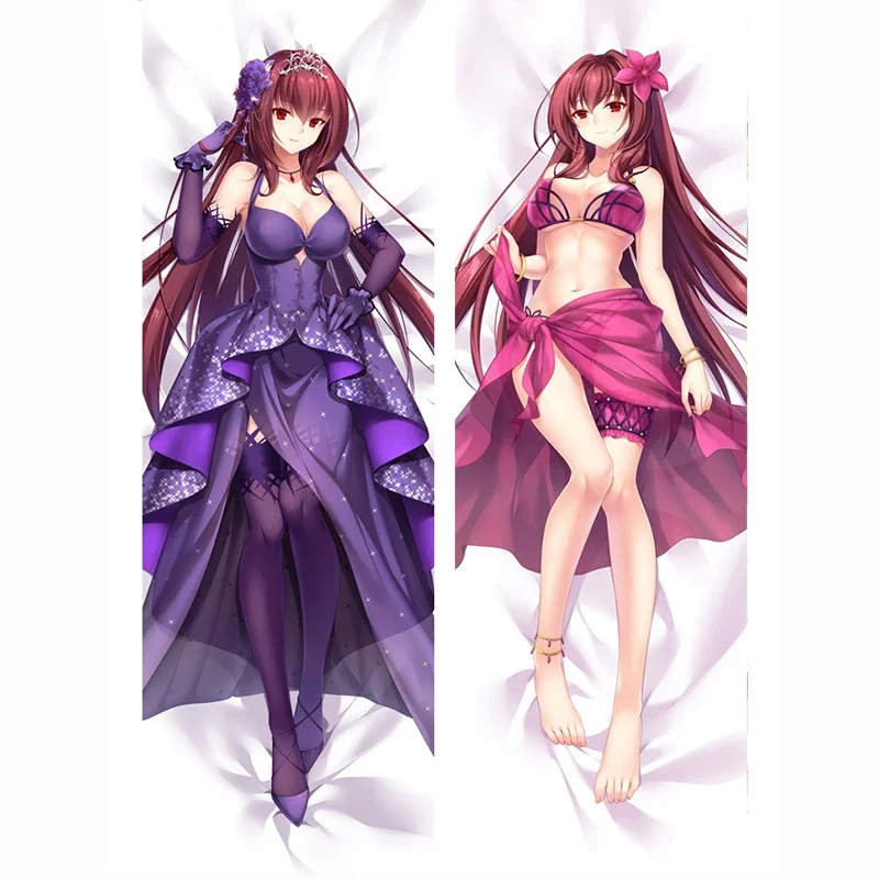 

Anime Game Fate/Grand Order Scathach Tokisada Dakimakura Pillow Case Double-sided Print Hugging Body Waifu Otaku Gifts