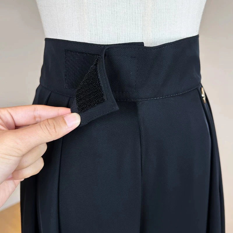 

Брюки для латиноамериканских бальных танцев с застежкой на липучке, женские широкие брюки, одежда для танцев вальс, сальса, танго, одежда для тренировок для взрослых SS1788