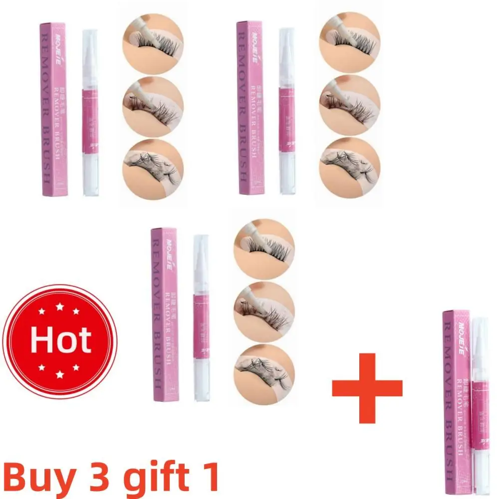 Dissolvant de colle pour extension de cils, non irritant, séchage rapide, gel adhésif, stylo démaqucorporelle pour cils, 1 pièce, 2 pièces, 3 pièces, 4 pièces