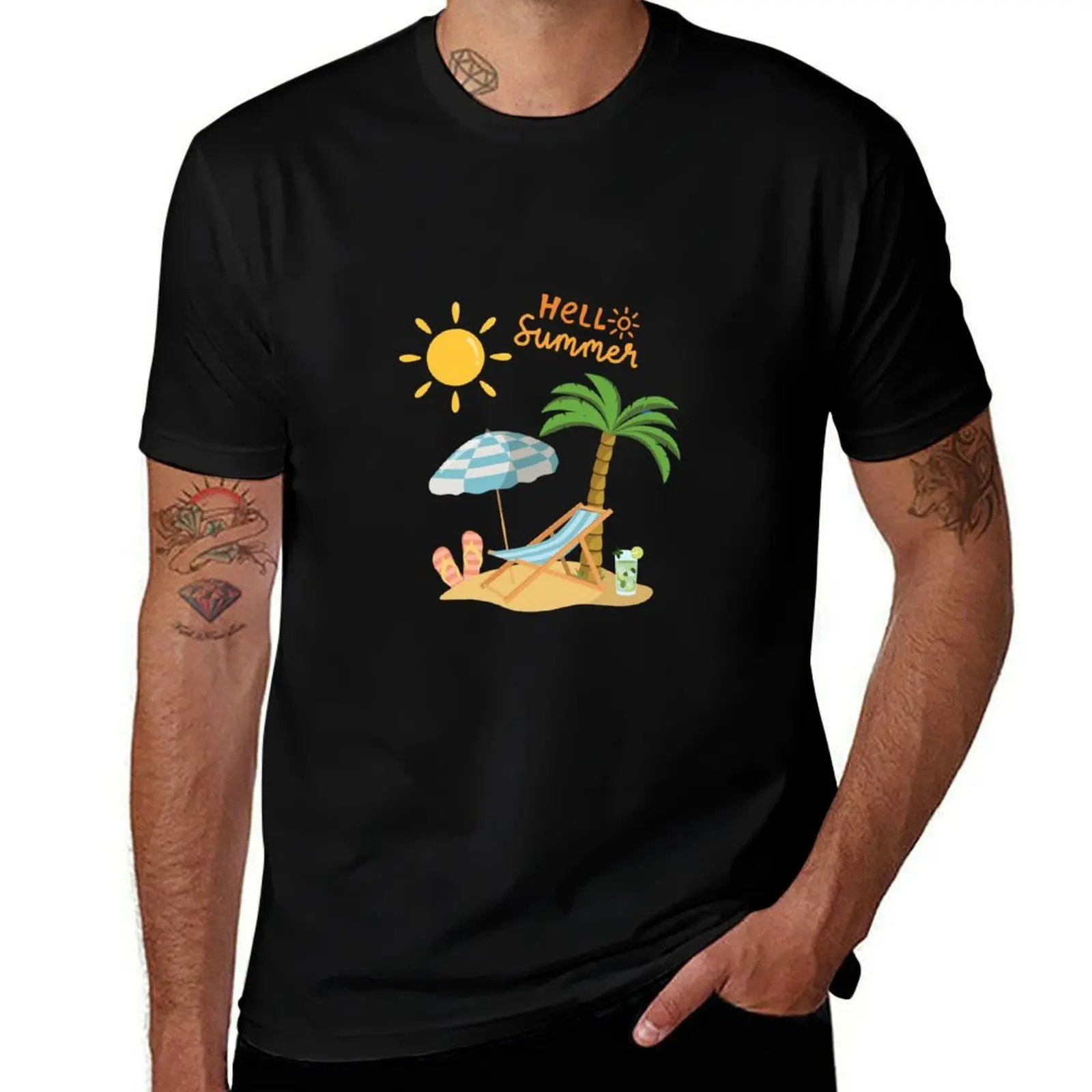 

Chill Summer T-Shirt customs design your own aesthetic clothes oversized mens graphic t-shirts anime
