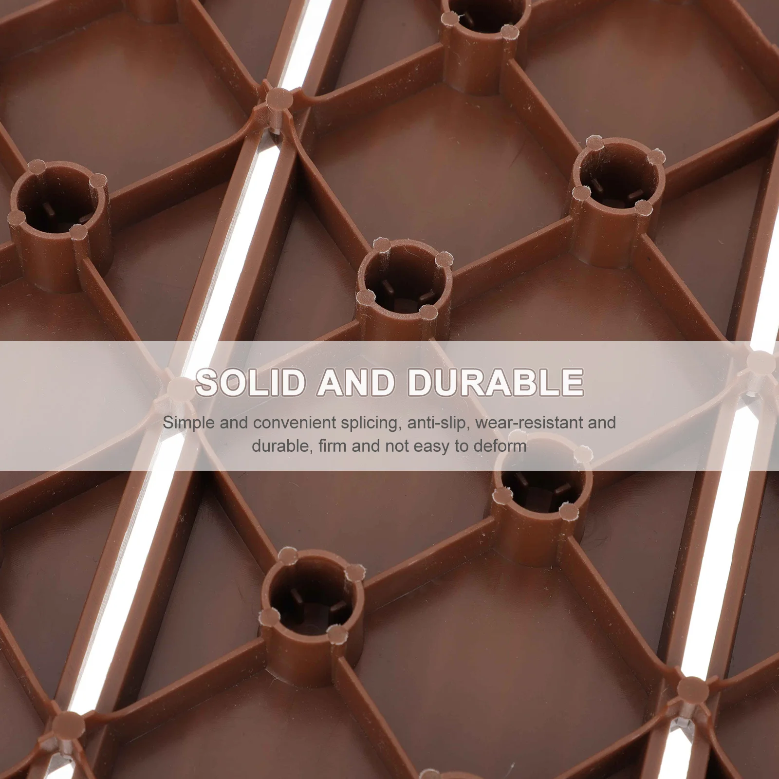 Holz-Kunststoff-Boden, wasserdicht, für den Außenbereich, Balkon, Garten, Spleißboden, langlebig, korrosionsbeständig, praktischer Bodenbelag