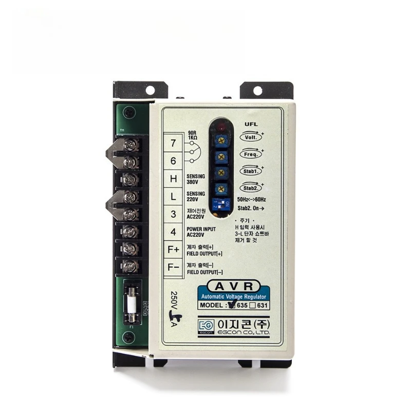 

Generator Set Voltage Regulator AVR-635 Brushless Generator AVR Excitation Voltage Regulator Voltage Regulator