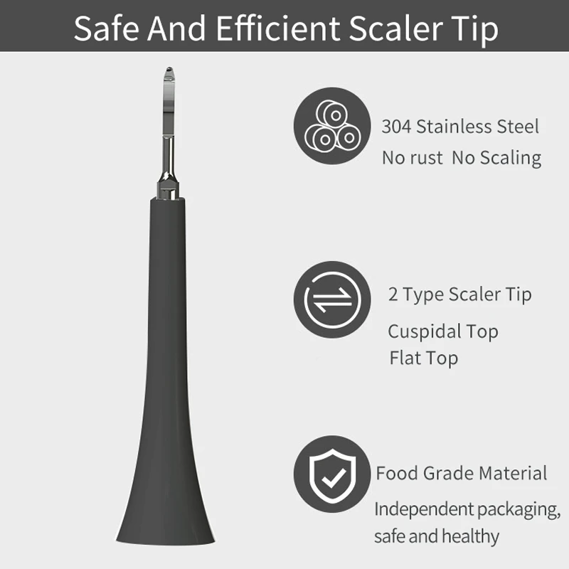 Ultrasonic Scaler Tips Handpiece Fit For Xiaomi Soocas Electric Toothbrush Remove  Calculus Plaque Tooth Stain