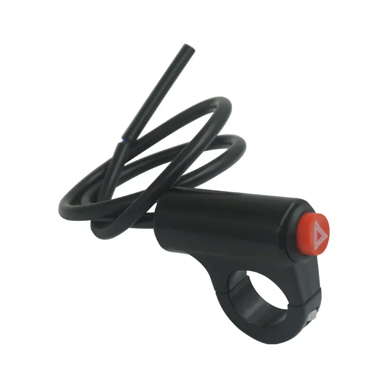2PCs Motorcycle Double Flash Warning Lamp Switch Button High Quality Universal Scooter Electric Vehicle Emergency Accessories image 4