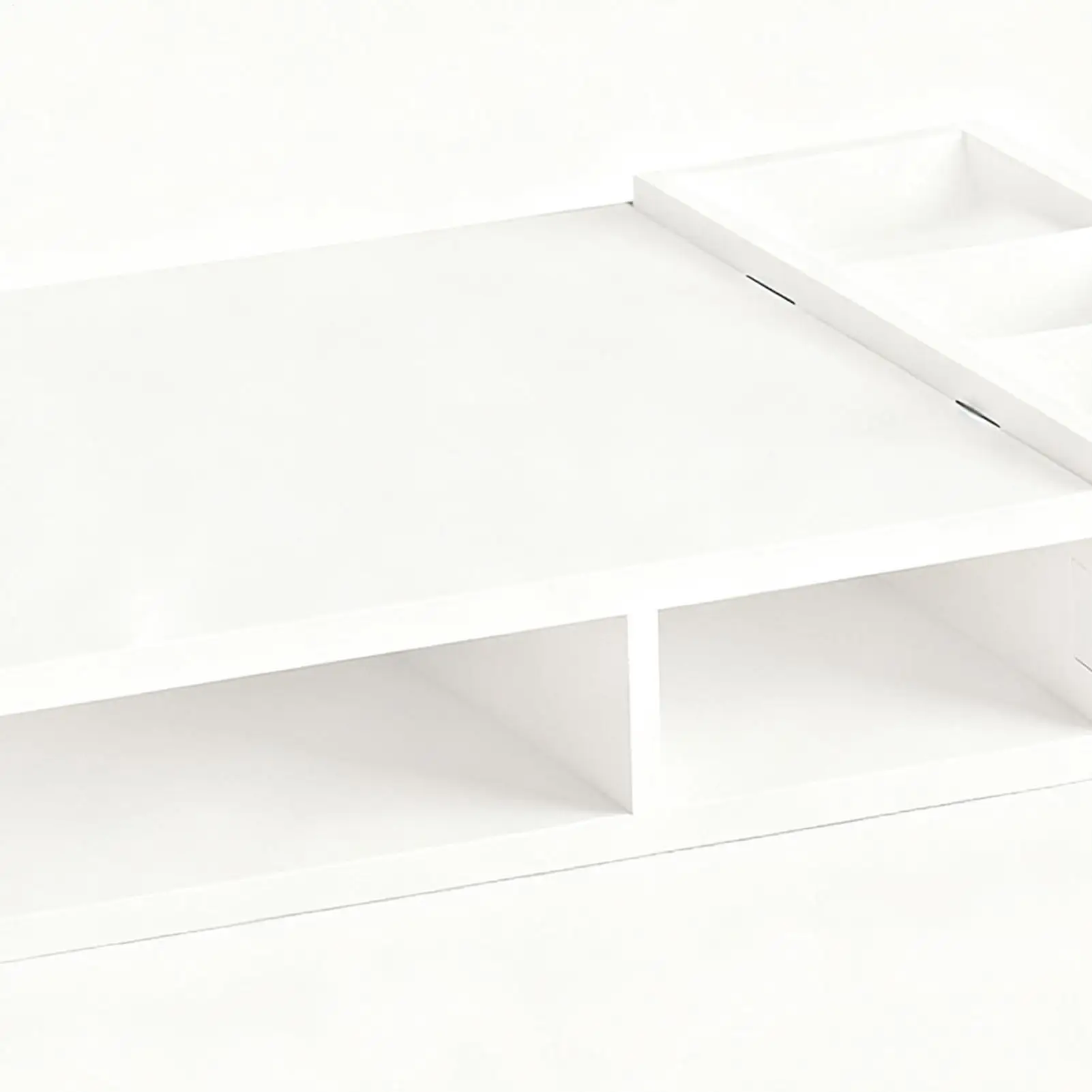 

Monitor Stand Riser 2-Tier Ergonomic Shelf 4.3 Inch Height Monitor Riser With Storage Organizer For Home Laptop PC TV Work Table