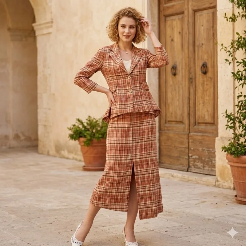 

Miyake Pleated Skirt Suit 2026 Spring Suit Collar Set Dress Women's New Style Two-Piece Luxurious Pleats Top Spring Collection