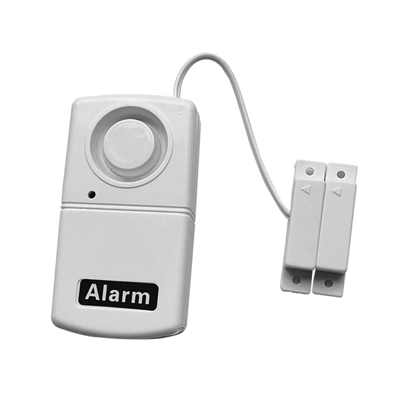 [NEW A09R!】 Burglar Alarm For Doors And Window 120Db High Decibel Salarm Sensor Battery Detector Door Magnetic System