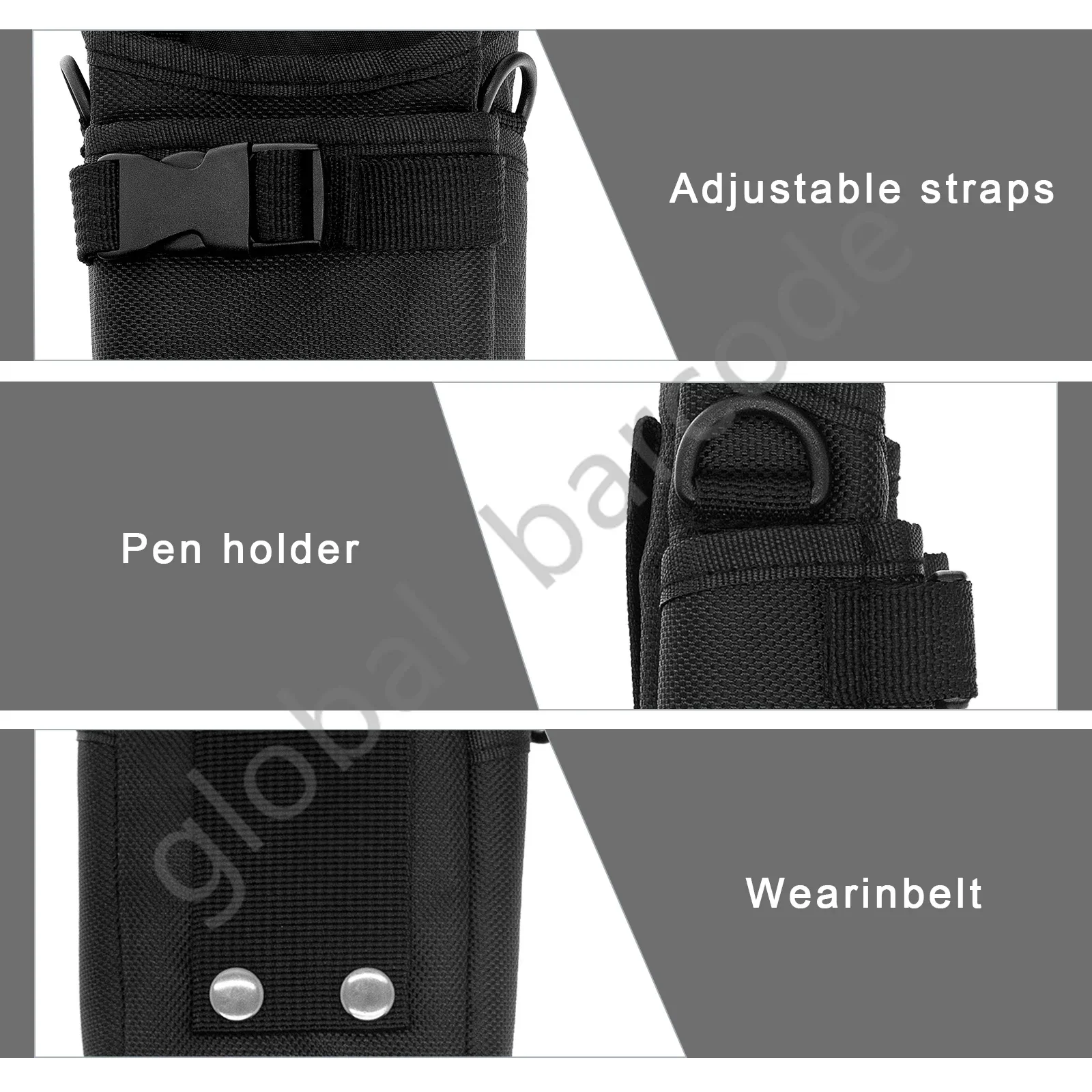 Nylon Protect Holster for Sybmol Zebra TC70 TC72 TC75 TC75X TC77