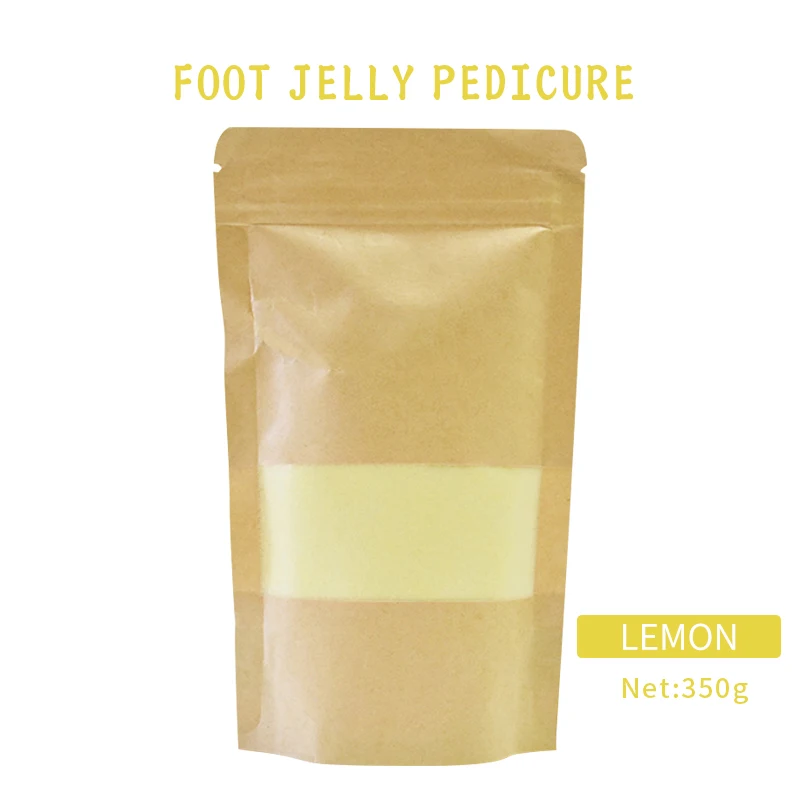 Gelatina de Spa para pedicura, masaje de remojo para pies, hidratante, sal para pies, cuidado de gelatina, 350g