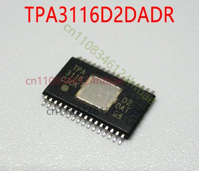 

10pcs TPA3116D2DADR TPA3116D2 TPA3116 Filter-Free Class-D Stereo Amplifier SOP-32 IC